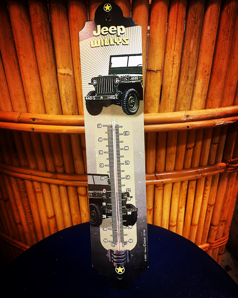 Willys Jeep Termometer
