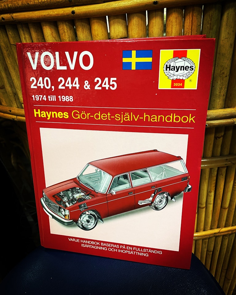 Haynes GDS-bok  Volvo 240,244,245