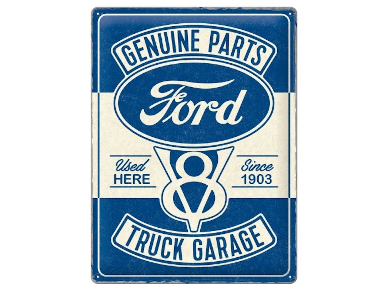 Ford V8 Truck Garage Plåtskylt