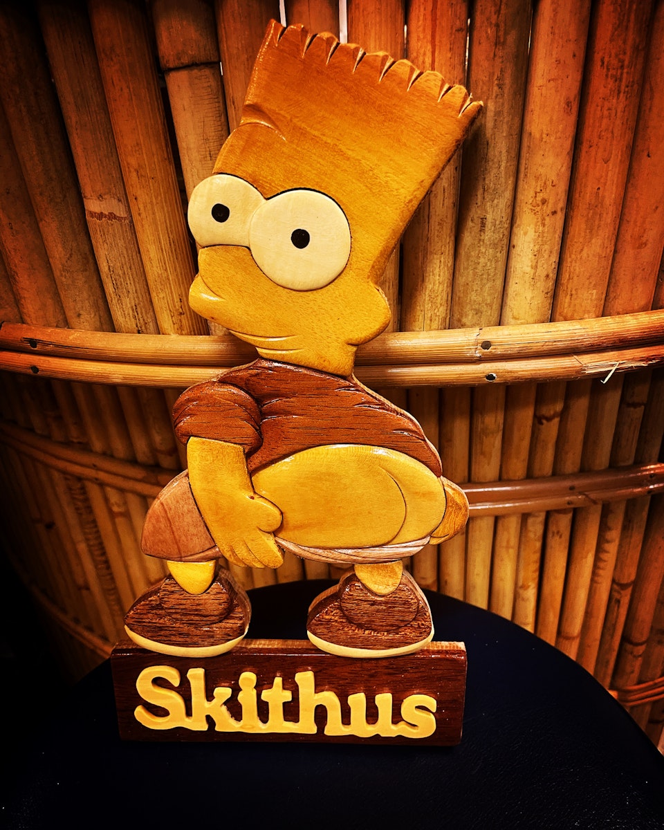 Bart "Skithus" skylt