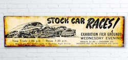 Stock Car Racing  Banderoll