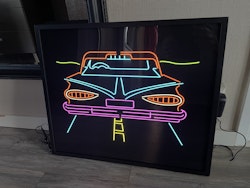 Chevrolet Impala Neon-skylt