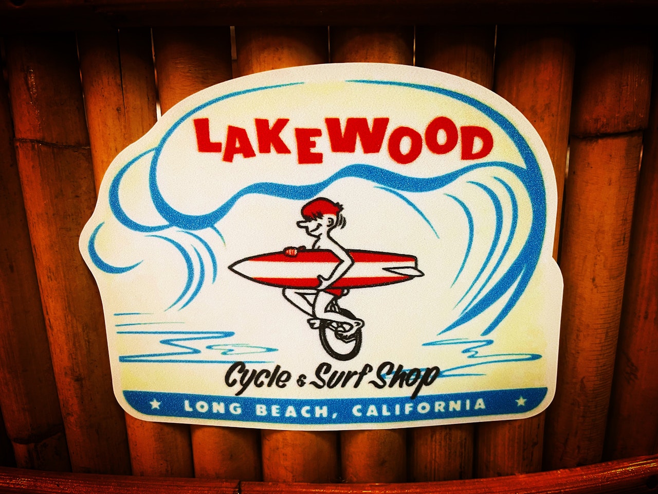 Lakewood Surf Shop Dekal