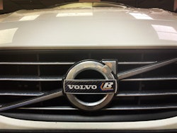 Volvo R-sport Carbon emblem  32x134mm