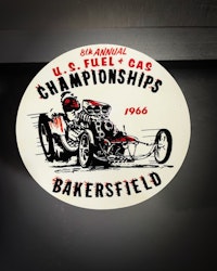 Bakersfield Drag Championships 1966 Dekal