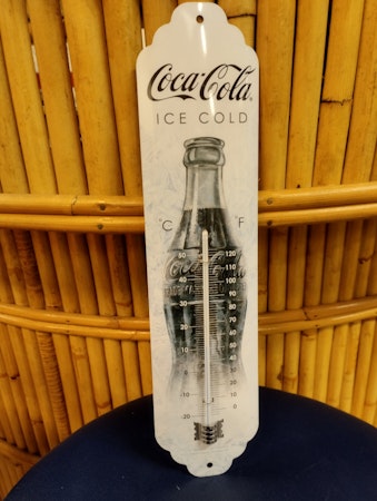 Coca Cola Vit Termometer