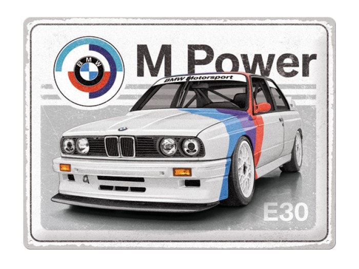 BMW M-Power Plåtskylt