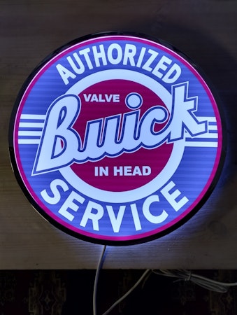 Buick Service Ljusskylt