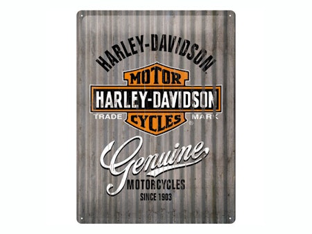 Harley Davidson  Plåtskylt