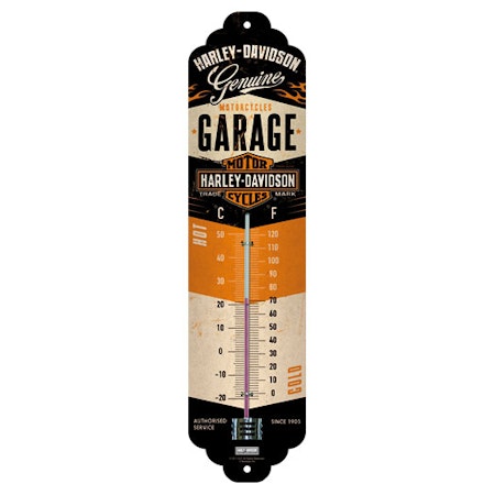 Harley Davidson Garage Termometer