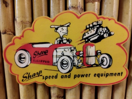 Sharp Speed dekal