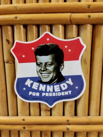 Kennedy for...  dekal
