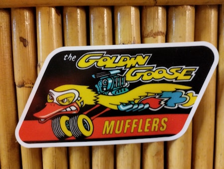Goldin Goose Mufflers dekal