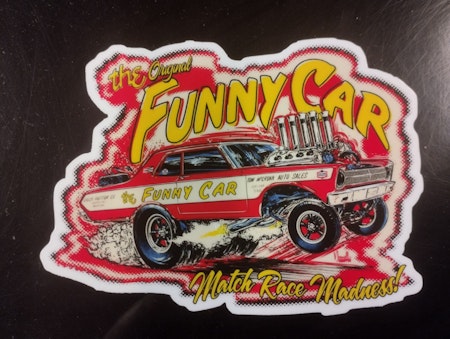 "Funny Car" dekal