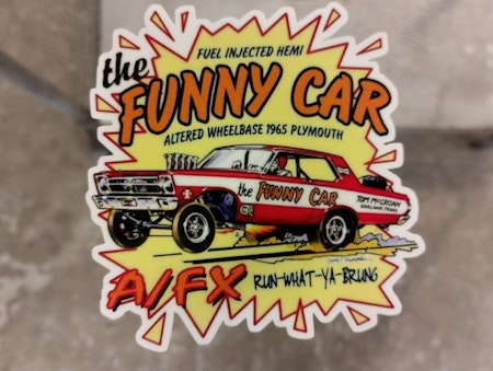"The Og Funny Car" dekal