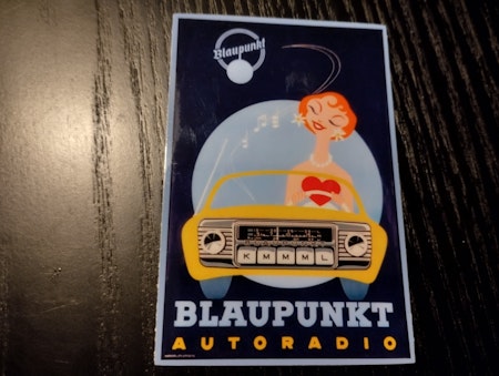 Blaupunkt Autoradio dekal