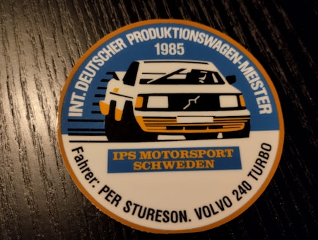 Volvo DTM dekal