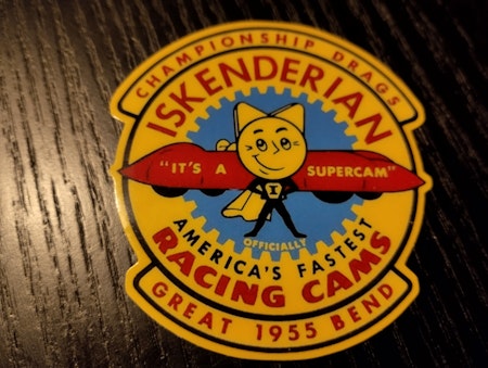 Iskendrian Racing Cams dekal