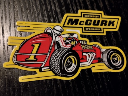 Chevrolet "McGurk" specialist dekal