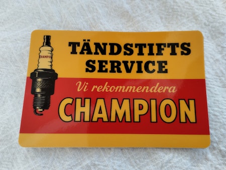Champion dekal