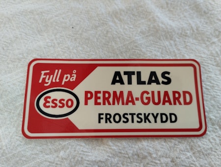 Esso Perma-Guard dekal