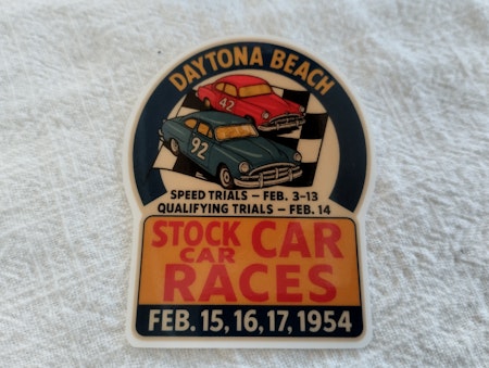 1954 Daytona Beach Race dekal