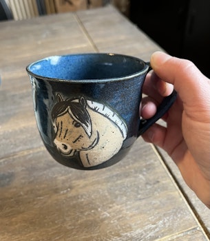 Mugg med fjording