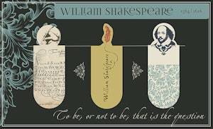 Magnetbokmärke Shakespeare