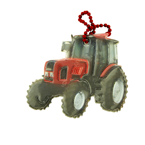 Traktor röd
