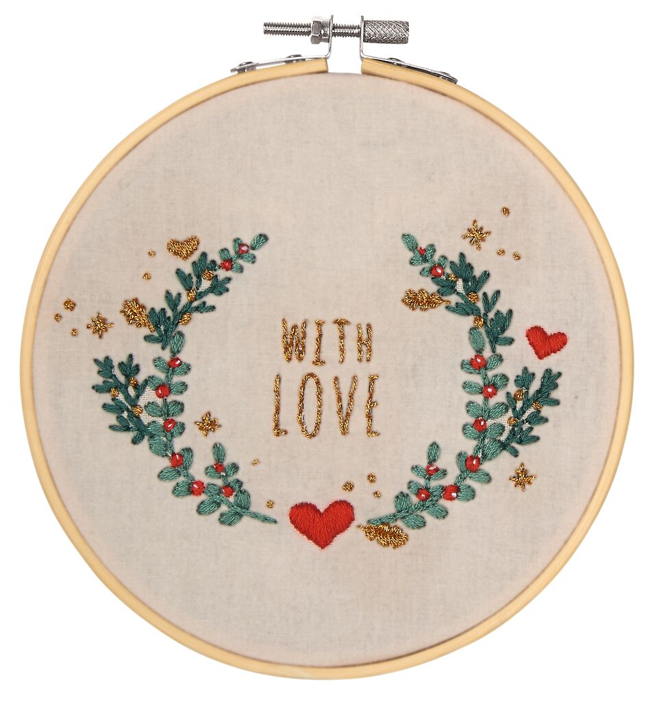 Embroidery "With Love"
