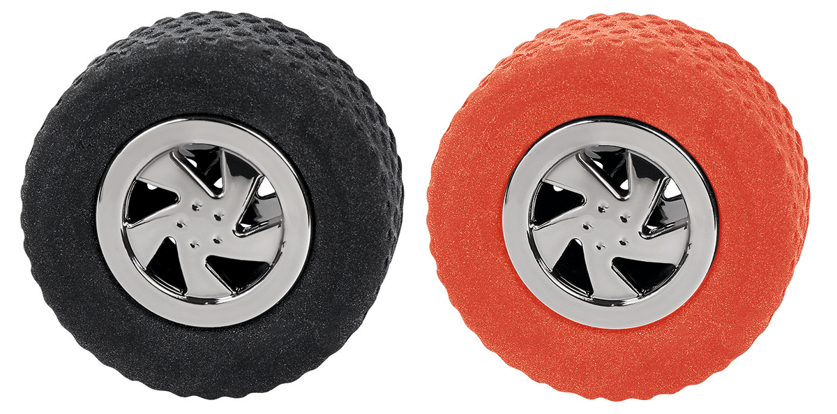 Eraser Tires black/red