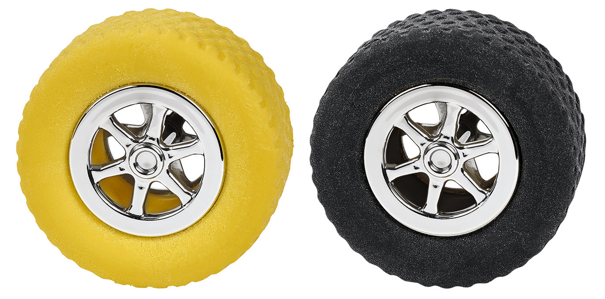 Eraser Tires black/yellow