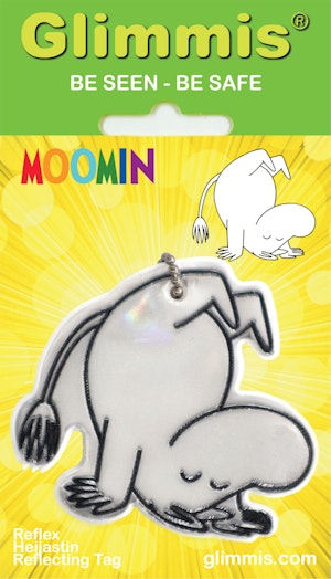 Mumin står på händer