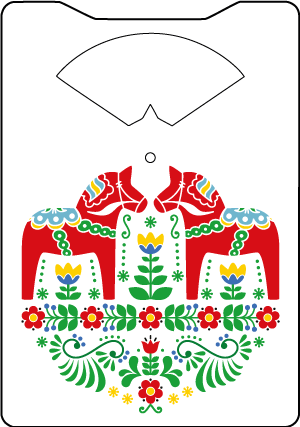 P-skiva Dalahäst