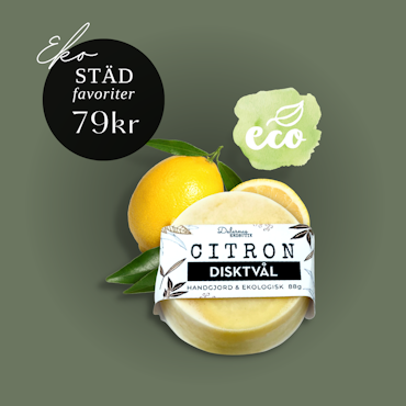 Tvätt- Städ- och Disktvål, Citron