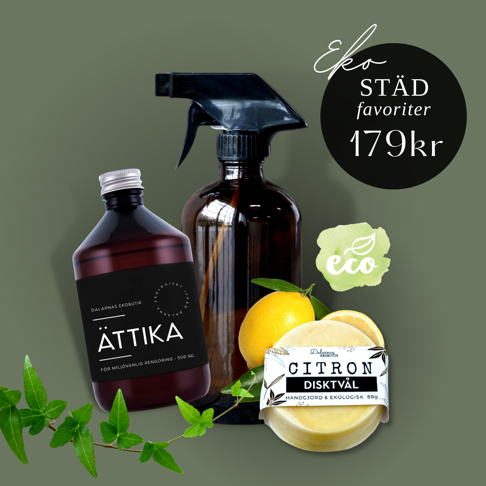 Ättika 500 ml, olika sorter