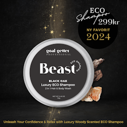 LIMITED EDITION; Beast Black OAK Luxury ECO Shampoo, 2 in 1 Hair & Body Wash