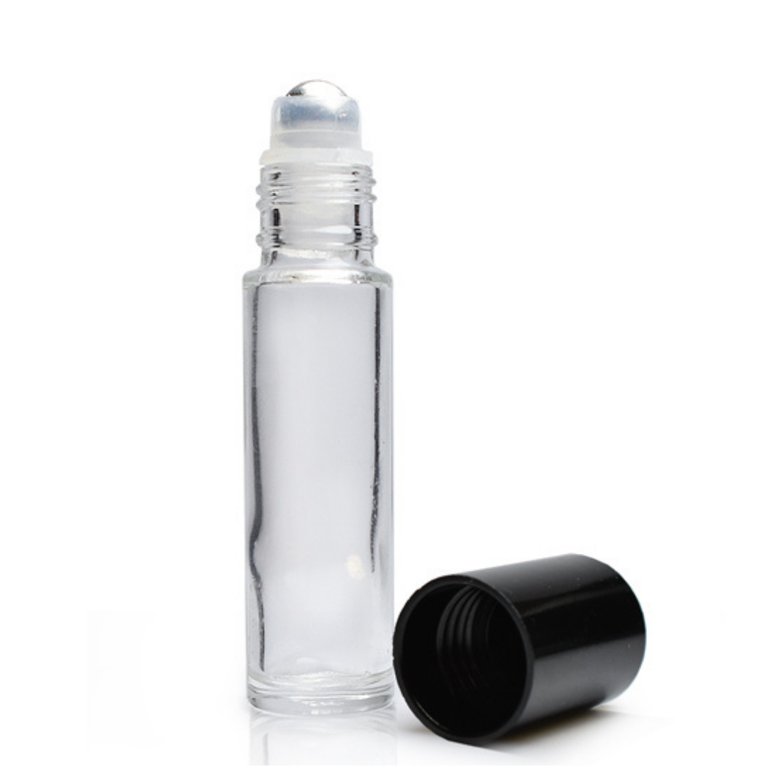 Glasflaska med Roll-On-Kula för parfym, 10 ml - dalaljus