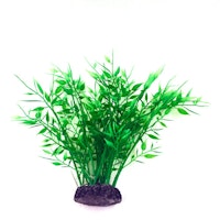 Plastväxt Bambu grön 22 cm