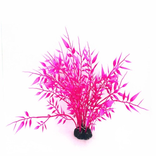 Plastväxt Bambu pink 22 cm