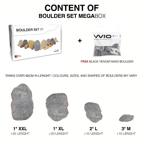Sten Megakit - Black Venom boulder