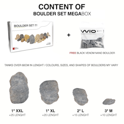 Sten Megakit - Black Venom boulder
