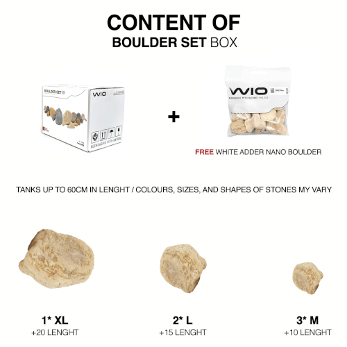 Sten kit - White Adder boulder