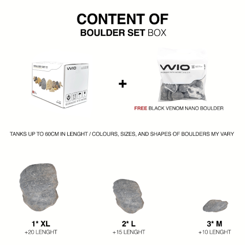Sten kit - Black Venom boulder