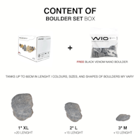 Sten kit - Black Venom boulder