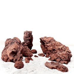 Sten kit - Wild red lava rock