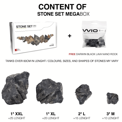 Sten Megakit - Darwin black rock