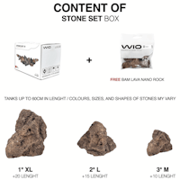Sten kit - Bam lava rock