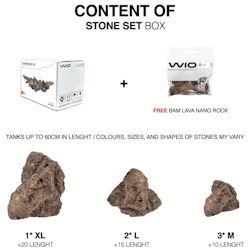 Sten kit - Bam lava rock
