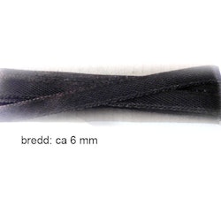 Band - ca 5 meter - ca 6 mm - mörkblå eller brun